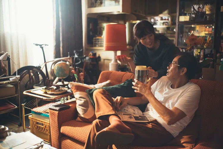 謝盈萱和秦漢戲裡相依為命又各自獨立。Netflix提供