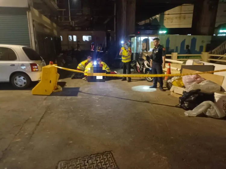 事故現場。鐵路警方提供