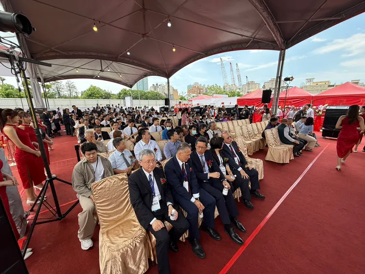 今日動土畫面。葉家銘攝