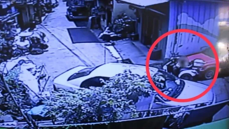 林男騎電動代步車自摔，被警方查出酒測值超標，依公共危險罪送辦。民眾提供