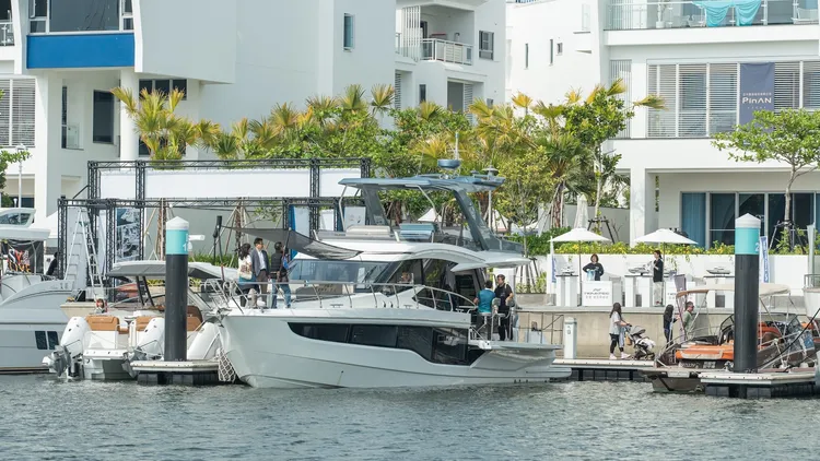 3月舉辦的台南亞果安平遊艇展，活動首日即創下亮眼成交額。業者提供