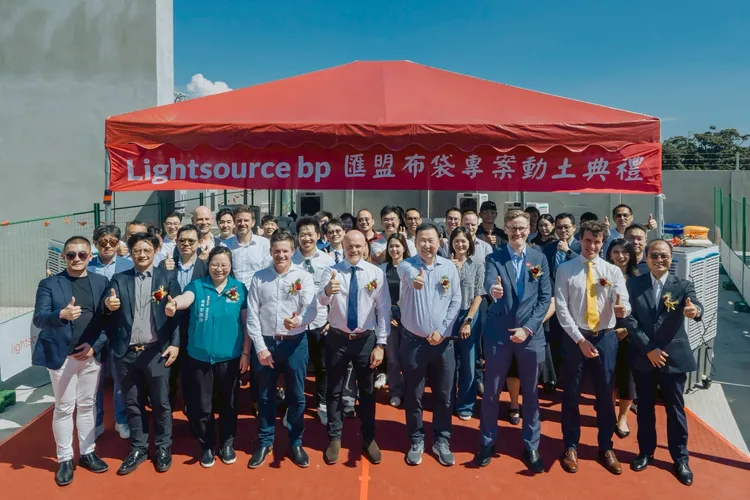 Lightsource bp 動土典禮邀請了許多國內外重要的相關代表，展現長期深耕台灣。Lightsource bp提供
