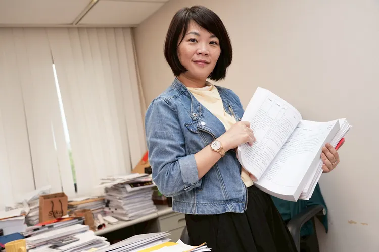 簡舒培質疑朱凱翔毫無證據指控，意圖為國民黨涉案人士轉移焦點。彭欣偉攝