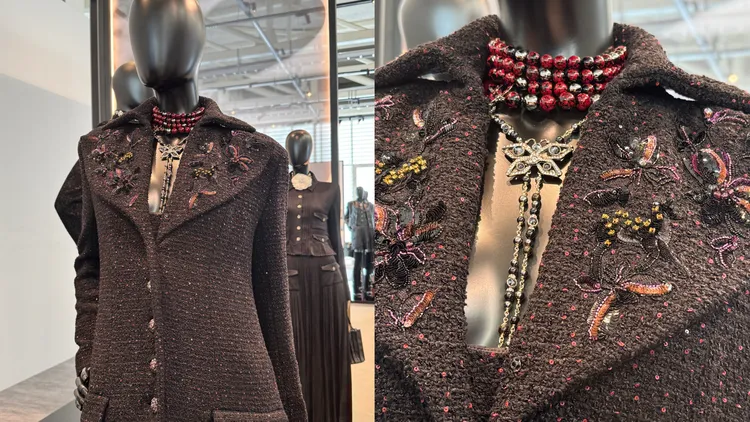 香奈兒2024/25 Métiers d’art工坊系列細節。張家玲攝