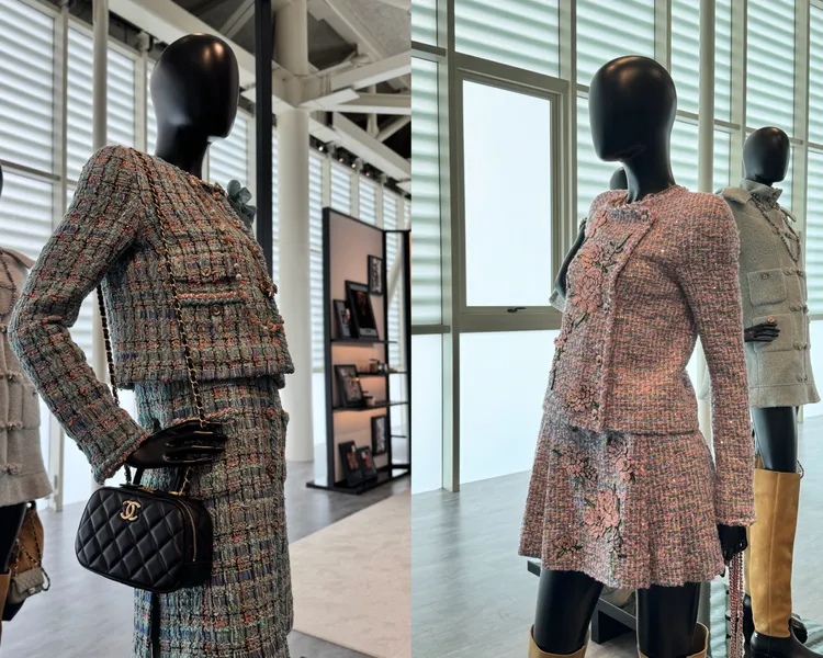 香奈兒2024/25 Métiers d’art工坊系列細節。張家玲攝