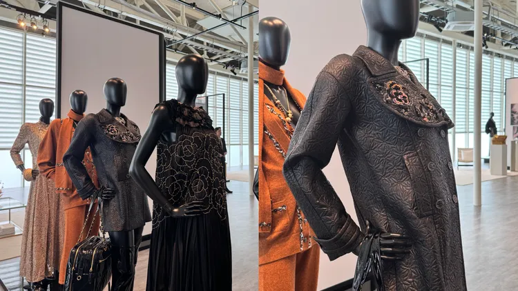 香奈兒2024/25 Métiers d’art工坊系列細節。張家玲攝