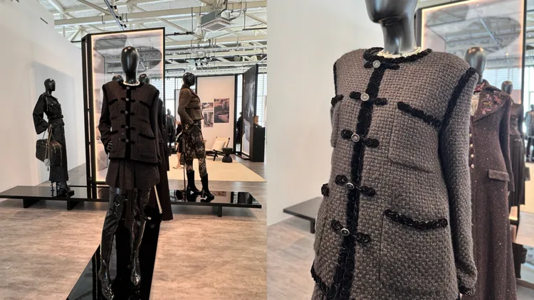 香奈兒2024/25 Métiers d’art工坊系列細節。張家玲攝