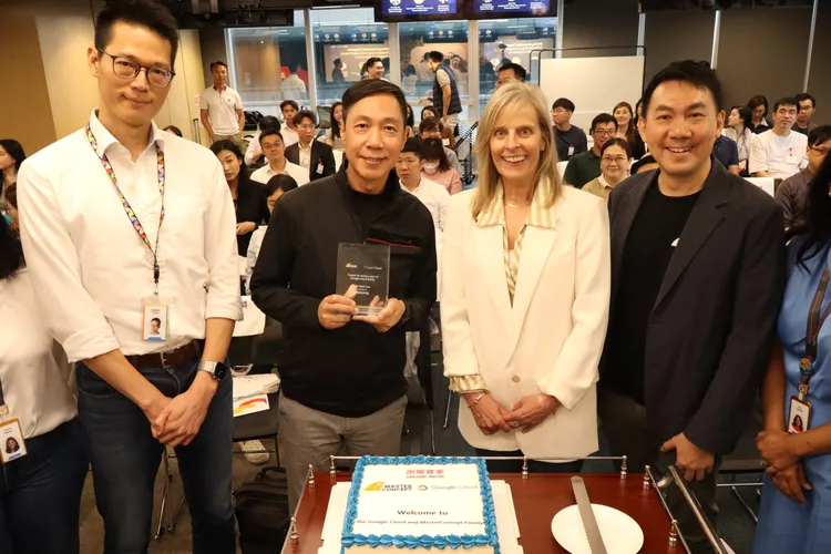 南陽實業於會中分享本次導入成果與應用經驗，獲得Google Cloud亞太高層高度肯定。業者提供