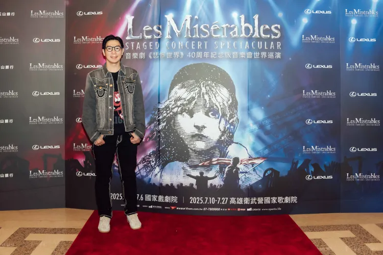 品冠朝聖《悲慘世界》音樂劇。寬宏藝術提供