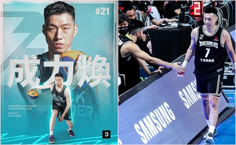 成力煥。翻攝自臺中黑色閃電IG、夢想家提供