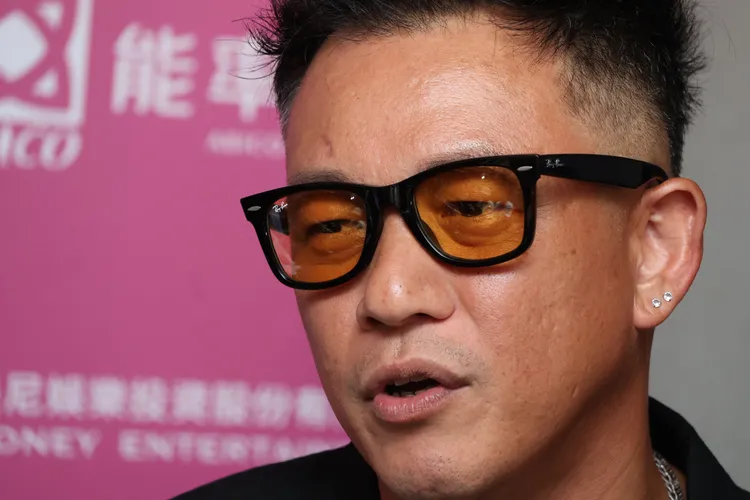 阿Ben額頭上留疤。莊宗達攝