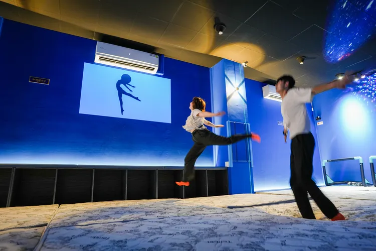 關卡五：跳痛模仿王。田欣雲攝影