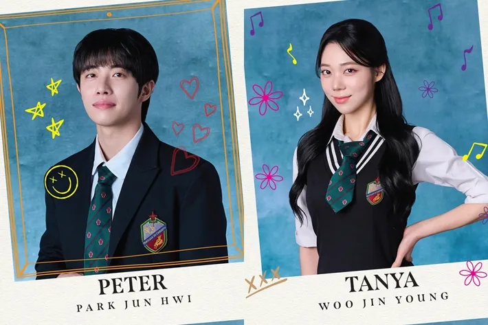 朴竣輝（左）、禹真英被音樂劇《Bear the Musical》換角。翻攝海報