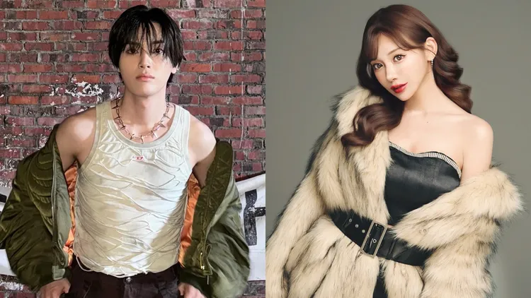 知情人士向《Dispatch》透露，周鶴年（左圖）曾炫耀跟明日花綺羅睡了。翻攝周鶴年、明日花綺羅IG