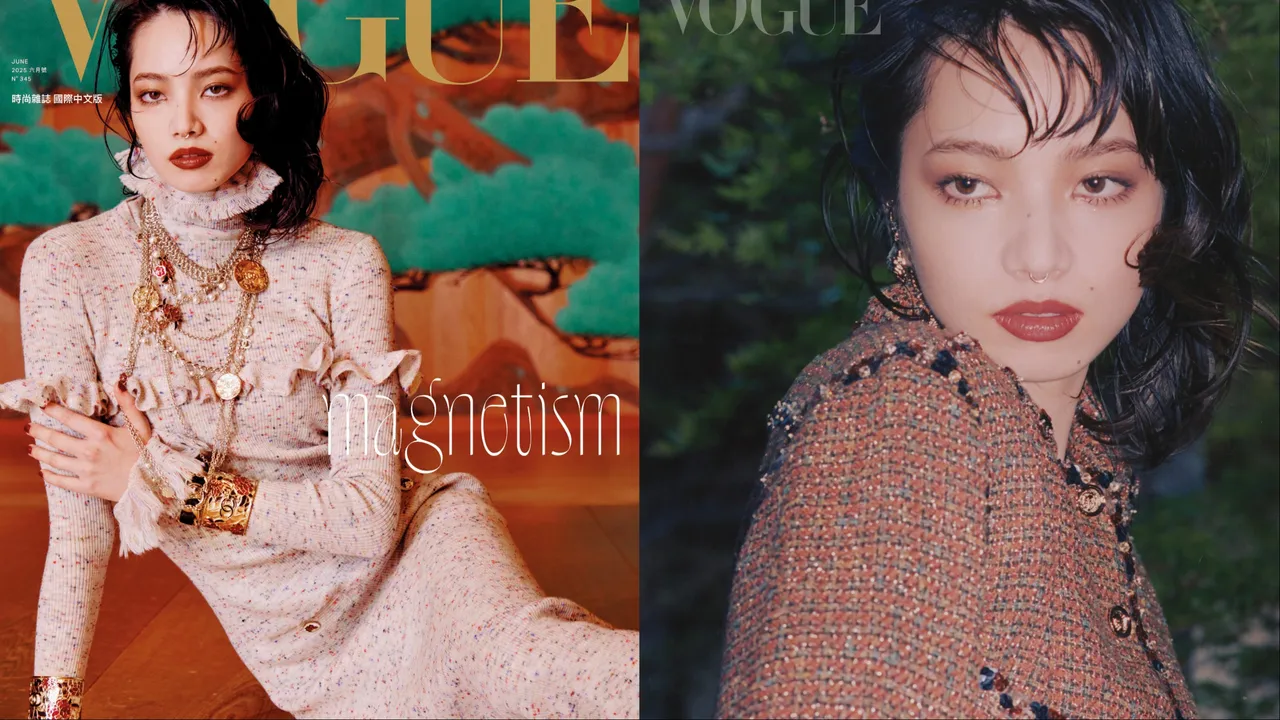 小松菜奈拍攝《VOGUE》封面。《VOGUE》提供