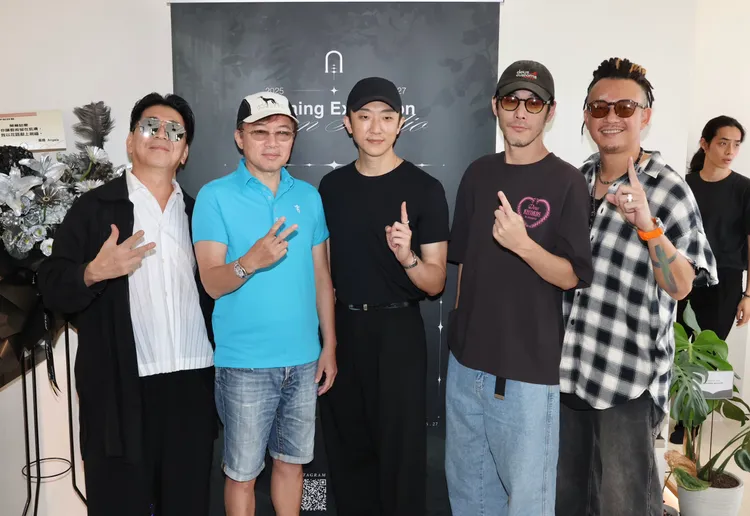 高捷（左起）、孫鵬、懷秋、黃騰浩和白吉勝。莊宗達攝