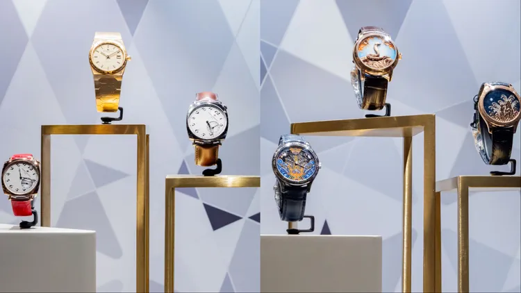 江詩丹頓207週年展帶來多款古董錶與當代系列腕錶。品牌提供