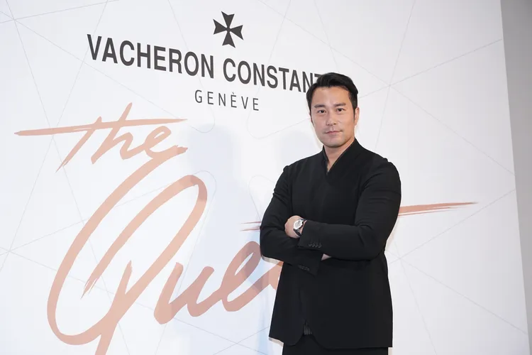 張孝全現身江詩丹頓270周年特展開幕活動。彭欣偉攝