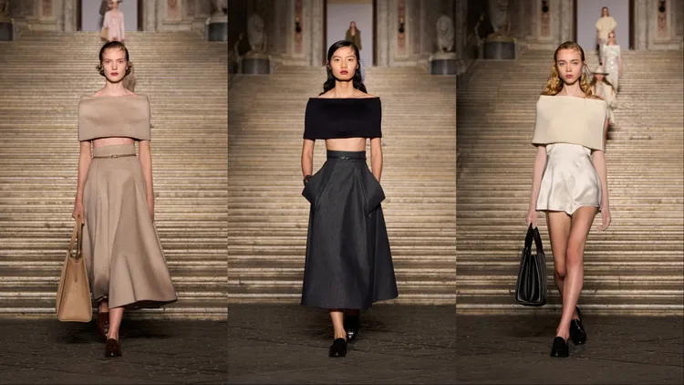 Max Mara 2026早春渡假系列。品牌提供