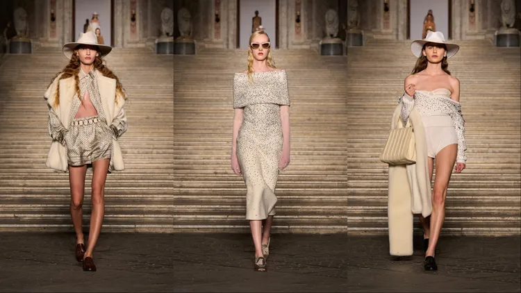 Max Mara 2026早春渡假系列。品牌提供