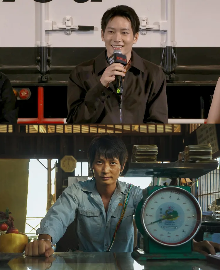 Ice飾演從窮小子搖身快遞大亨的善迪。Netflix提供