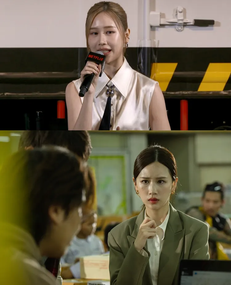 葉芷妤是台裔泰國人，飾演金融高手曉雨。Netflix提供