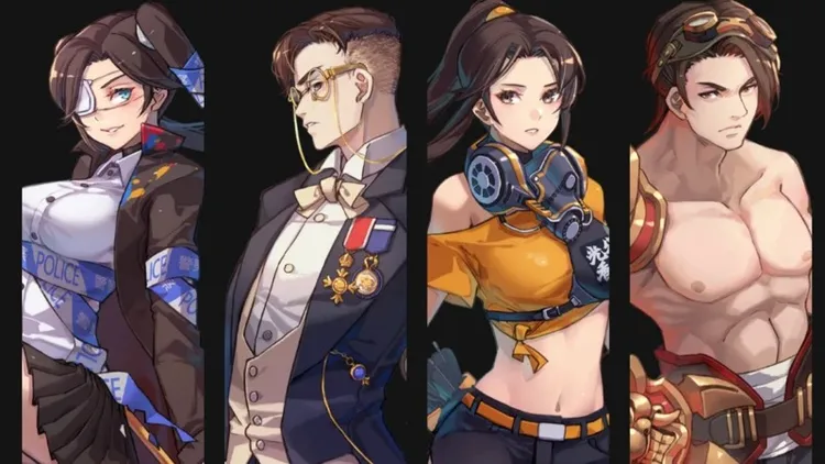 遊戲角色服裝可見「光復香港」。翻攝自BBC