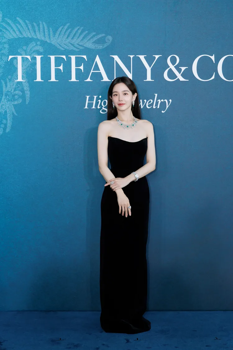 韓星朴圭瑛現身Tiffany在香港舉辦的2025年度Blue Book高級珠寶系列「瑰海奇珍」（Sea of Wonder）發表。品牌提供