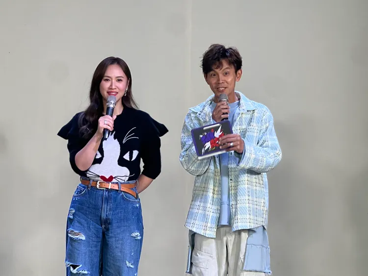 吳姍儒（左）、阿翔。公視台語台提供