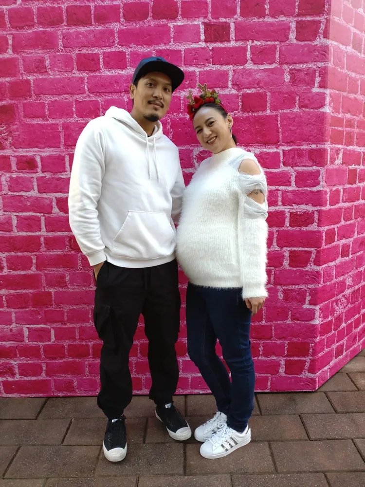 高蕾雅與老公。資料照、捌拾捌國際娛樂提供