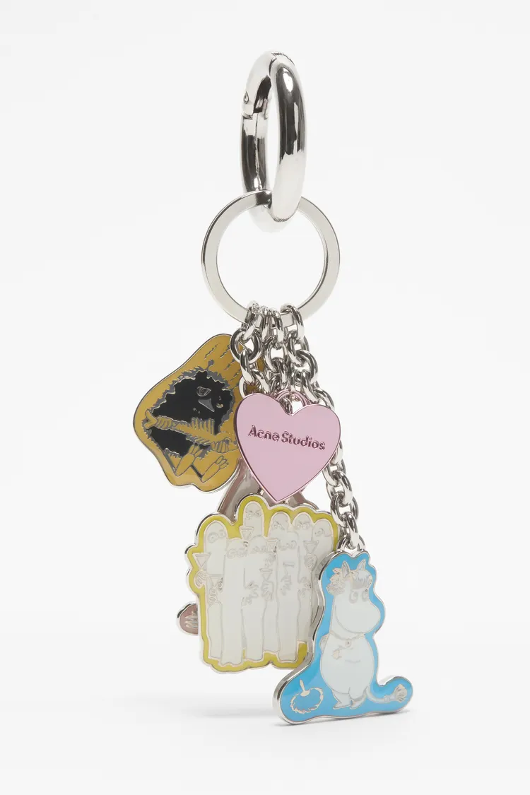 Acne Studios x Moomin鑰匙圈，1萬4400元。品牌提供