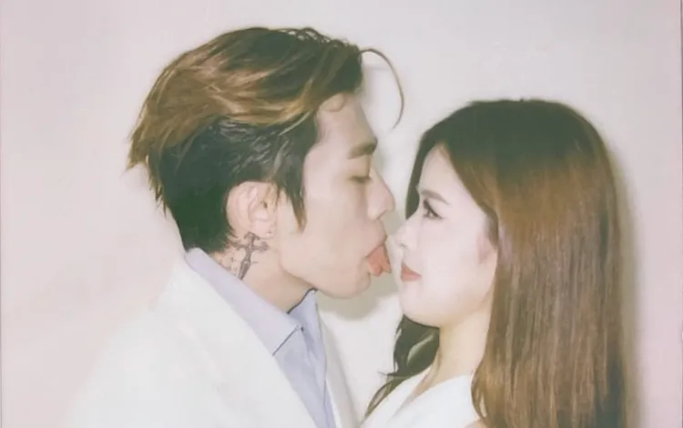 Tyson Yoshi甜曬跟老婆合照。翻攝Tyson YoshiIG