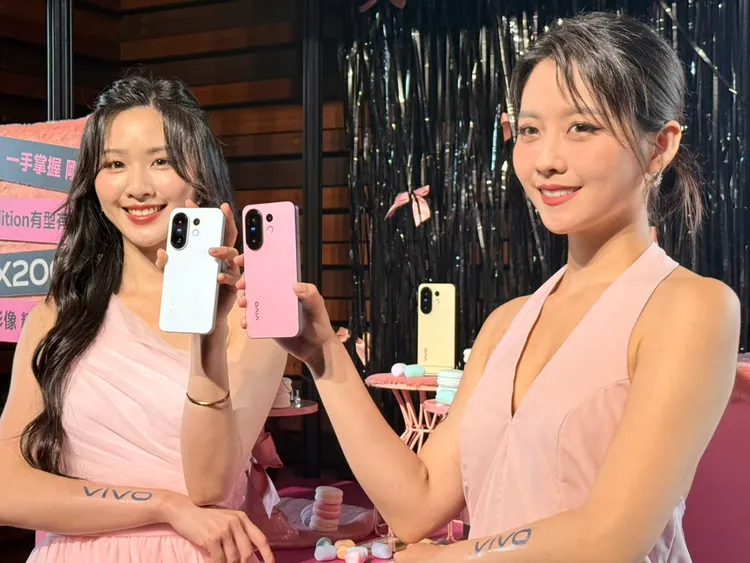 vivo X200FE雖主打女性市場，但總經理強調功能規格並非閹割版本，而是定位在旗艦機種。趙筱文攝