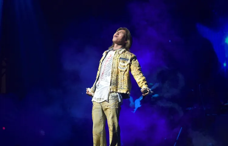 大聲信守承諾來台開唱，大喊「我就是這樣的男人」。COME ON JKSSP提供