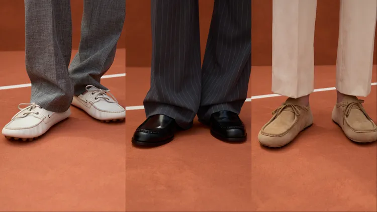 Gommino豆豆鞋貫穿整個系列。品牌提供