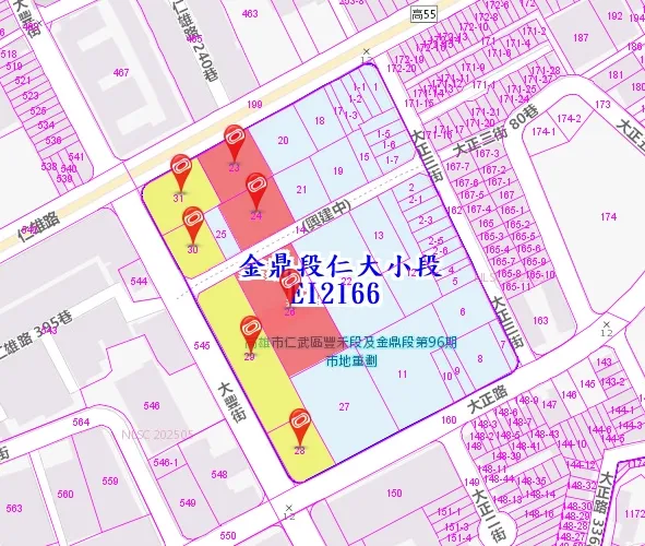 展奇建設購入土地區域