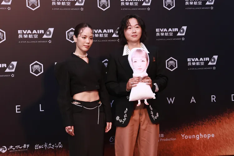 丹丹猫猫入圍最佳演唱組合。彭欣偉攝