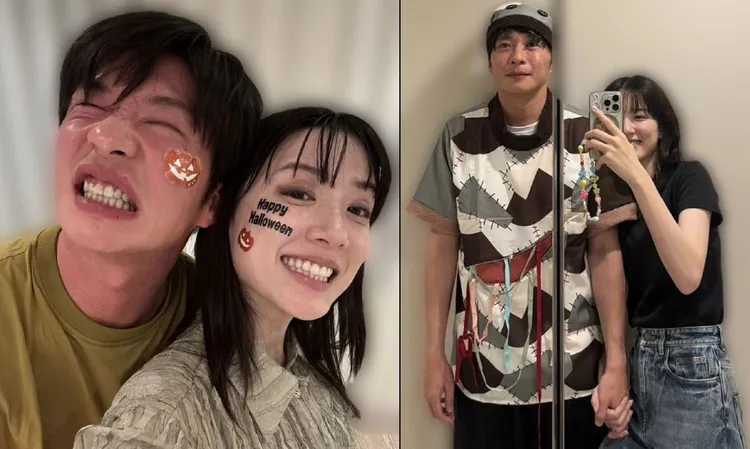 田中圭和永野芽郁過從甚密，掀起不倫疑雲。翻攝《週刊文春》