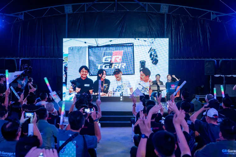 GR Garage林口直播應援活動與德國紐柏林現場連線。業者提供
