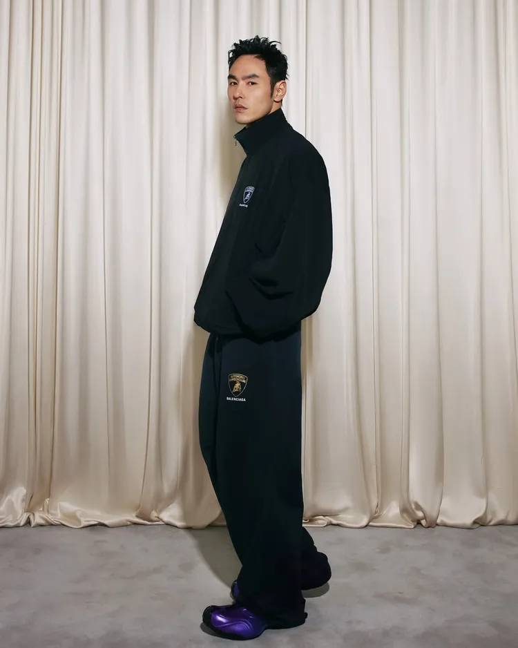 阮經天日前出席BALENCIAGA北京三裡屯太古里旗艦店開幕活動。翻攝阮經天IG