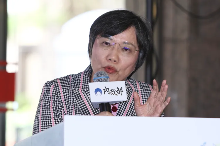 內政部長劉世芳。彭欣偉攝