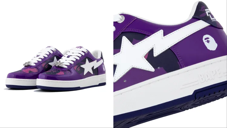 「BAPE x JJ LIN JJ20 FINAL LAP特別系列」BAPE STA聯名鞋，7999元。品牌提供