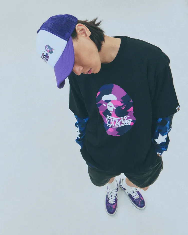 「BAPE x JJ LIN JJ20 FINAL LAP特別系列」。品牌提供