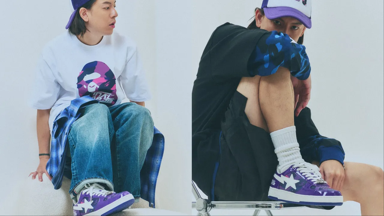 BAPE推出與林俊傑的獨家聯名系列。品牌提供