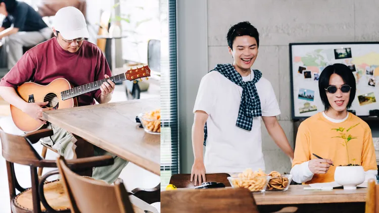 UNIQLO T-shirt系列以簡約、舒適的特性，受到落日飛車全員喜愛。品牌提供