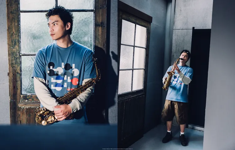 落日飛薩克斯風手浩庭。品牌提供