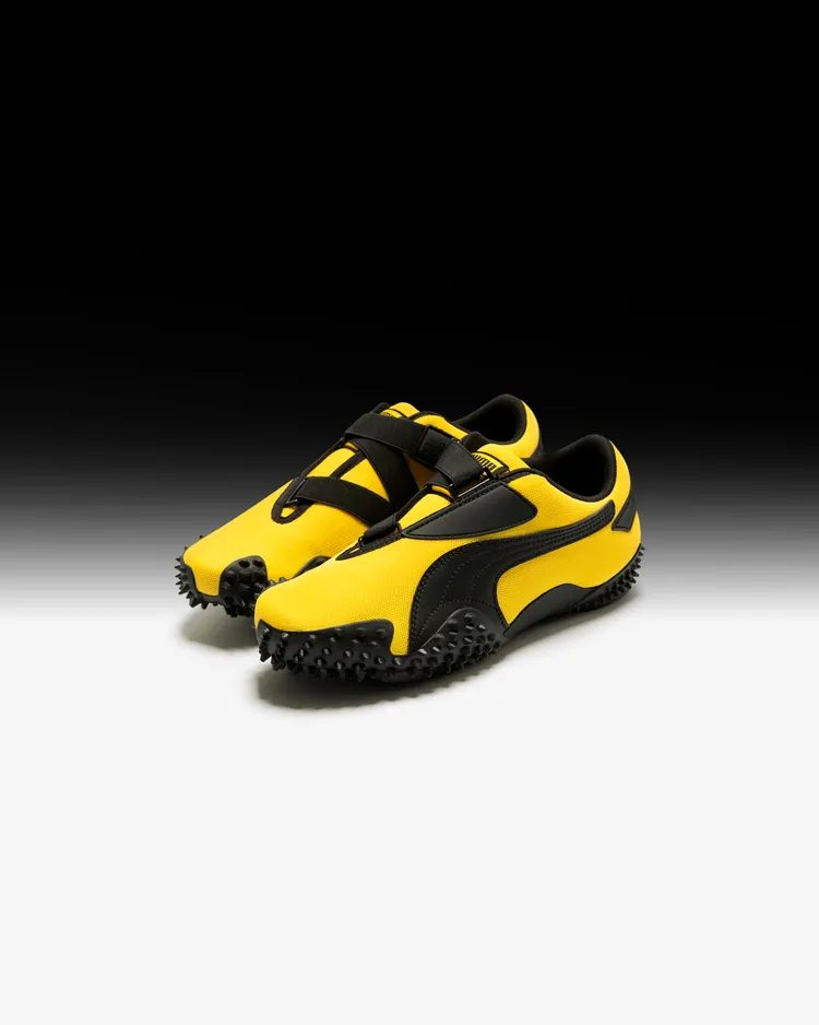 PUMA怪獸鞋結合具未來感的尖刺大底設計和不對稱尼龍鞋面，3980元 。品牌提供