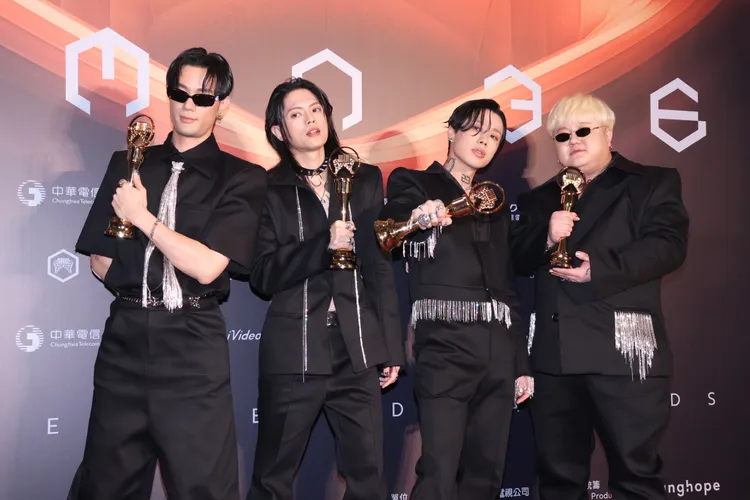 TRASH首度拿下最佳樂團獎。莊宗達攝