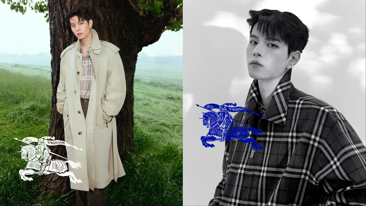 Stray Kids金昇玟成為BURBERRY全球品牌大使。品牌提供