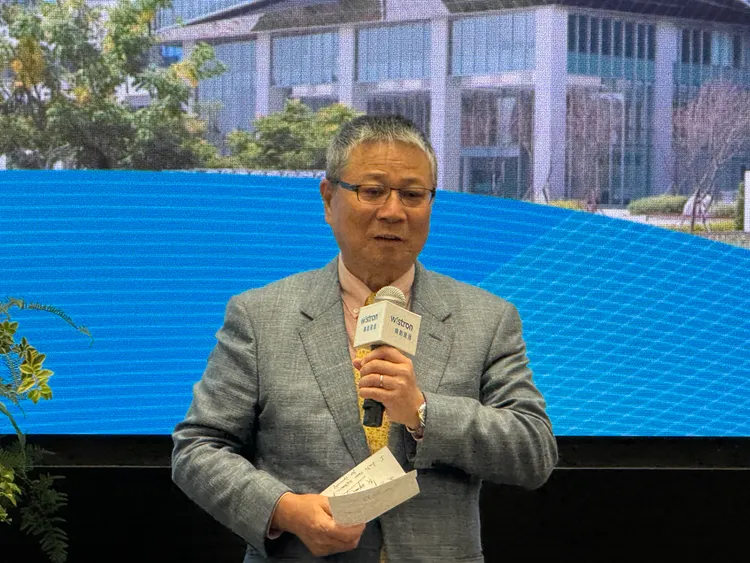 緯創董事長林憲銘。呂承哲攝